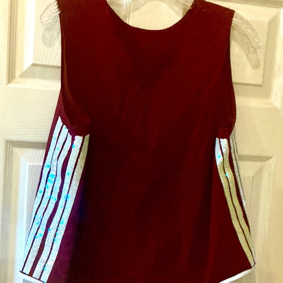 Queen of Sparkles Maroon active set size large - Picture 2 of 4